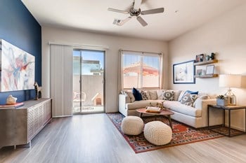 Spacious Living Room at Avilla Centerra Apartments in Goodyear Arizona